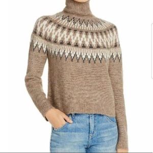 New, Line & Dot Fair aisle turtleneck sweater, NWOT, perfect, never worn!